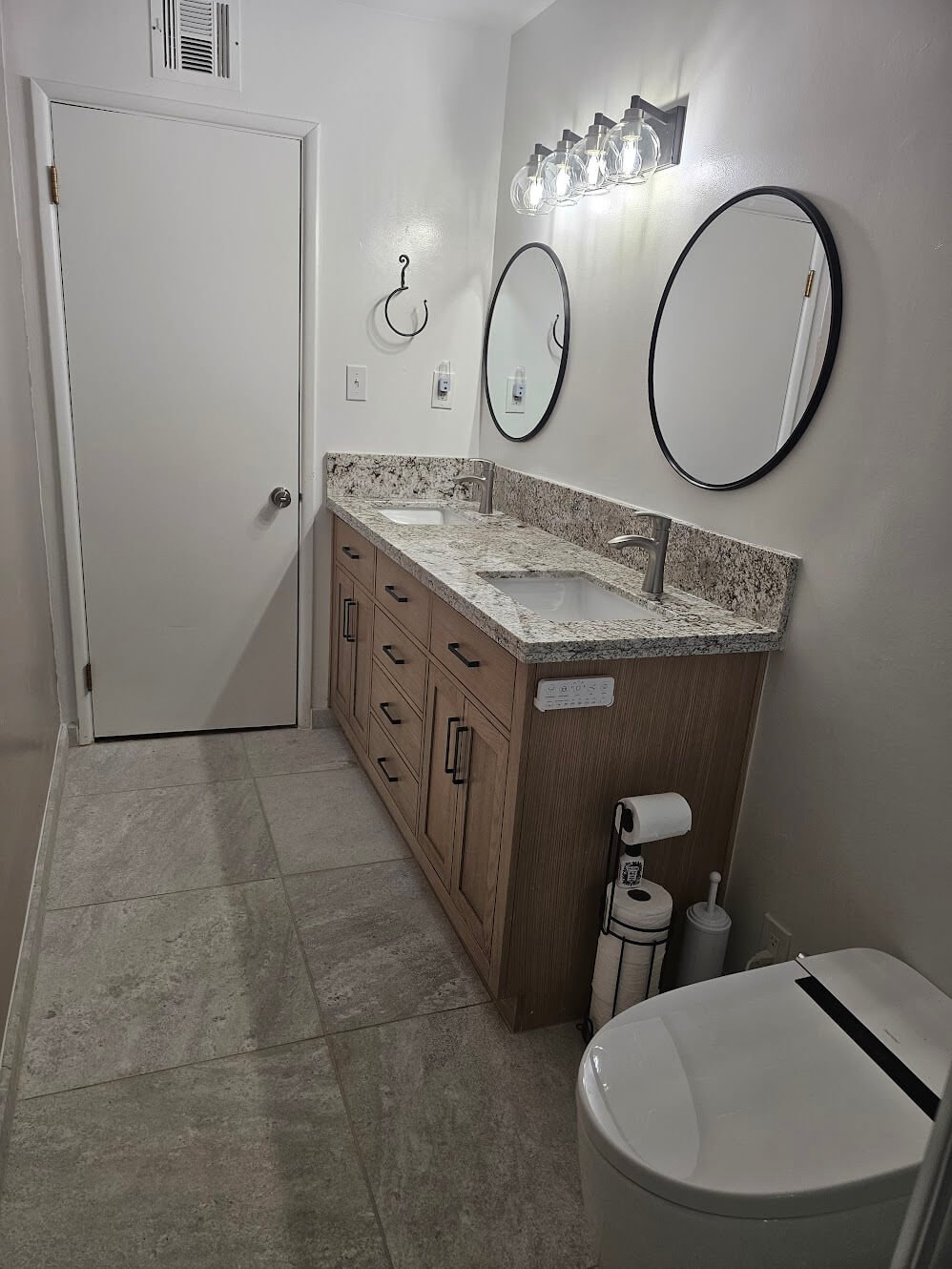 Swan Bathroom Remodel Vanity
